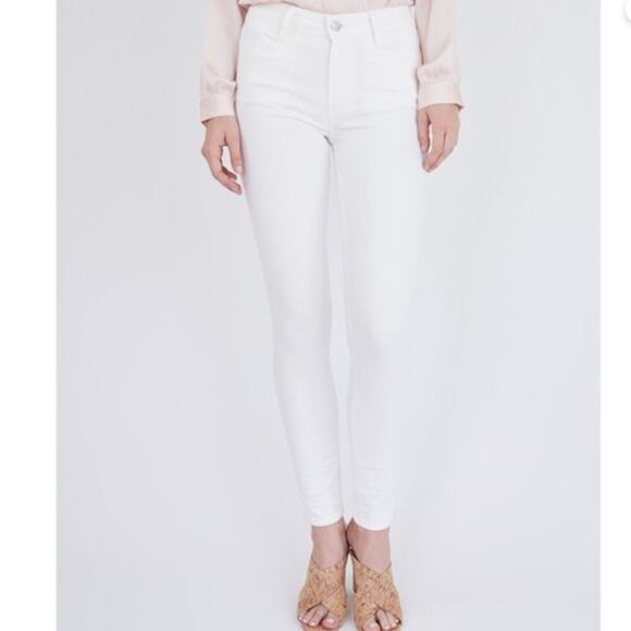 PAIGE Horton Ankle Joxxi Pockets Light Ecru NWT - Picture 2 of 8